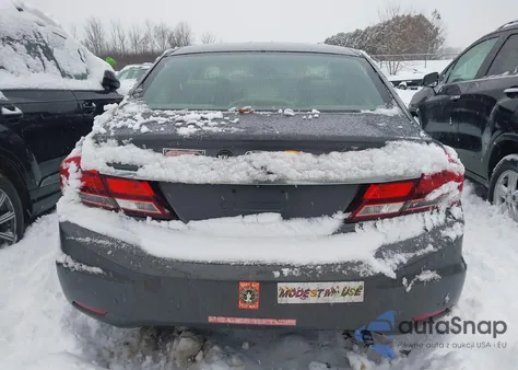 2013 Honda Civic Ex from USA, damaged, VIN 2HGFB2F84DH533761